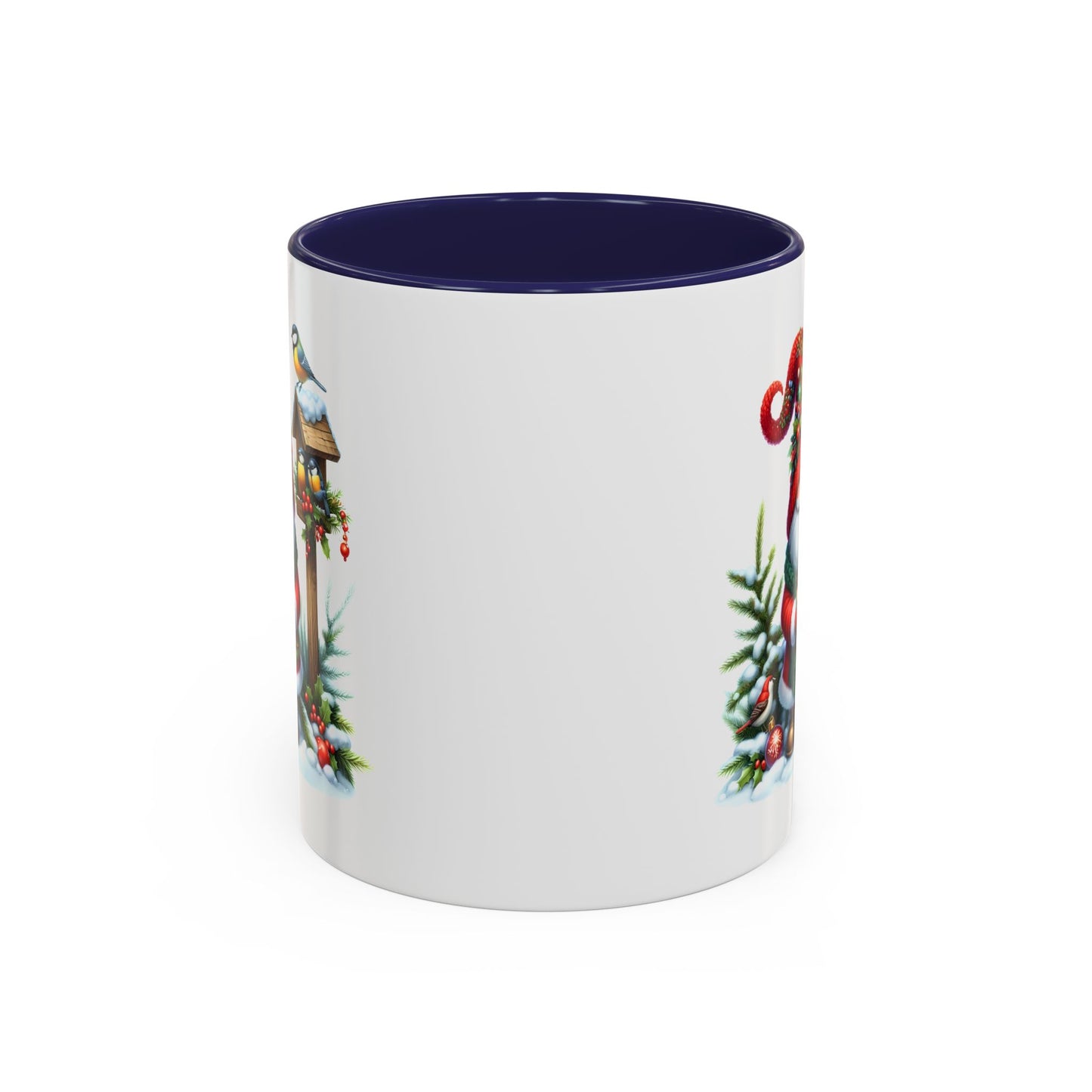 Christmas Mug - Gnome and Birds