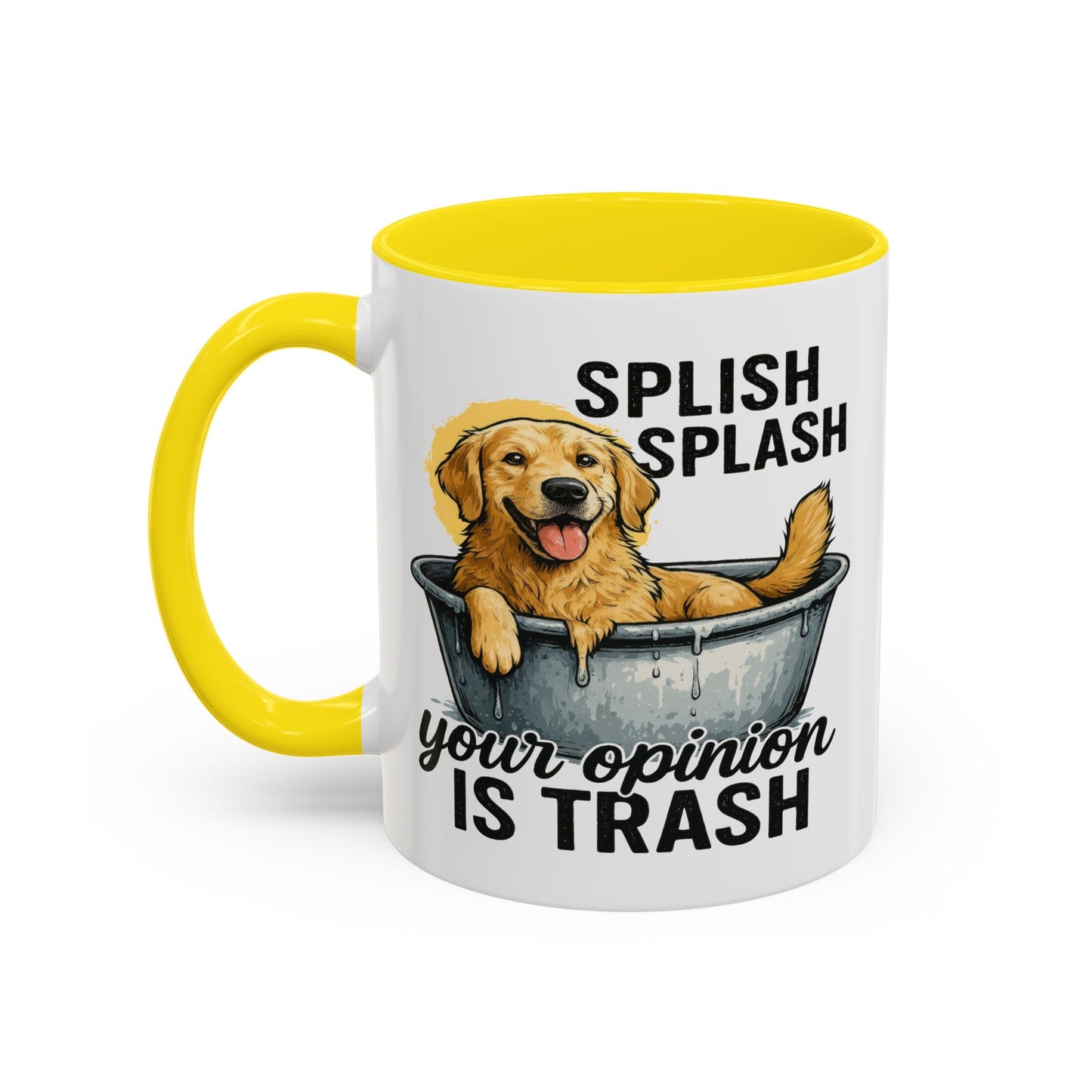 Animal Mug - Splish Splash Your Opinion Is Trash