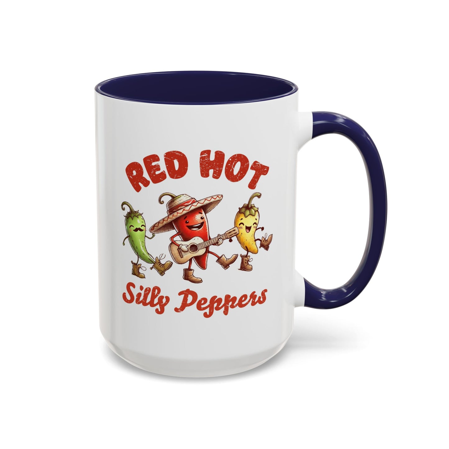Humor Mug - Red Hot Silly Peppers