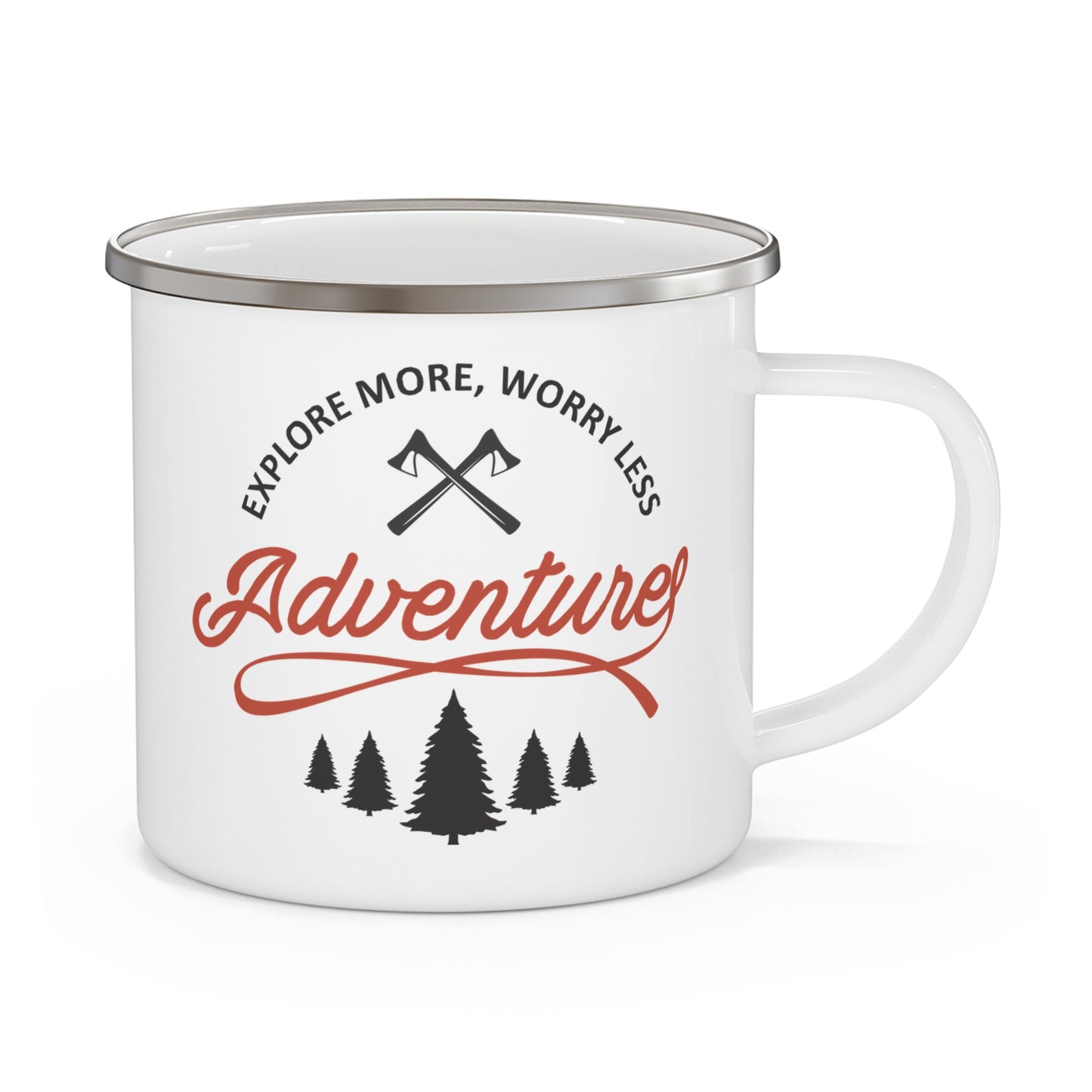 Adventure Mug - Explore More Worry Less