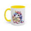 Birthday Mug - Girl Unicorn Happy Birthday Sign