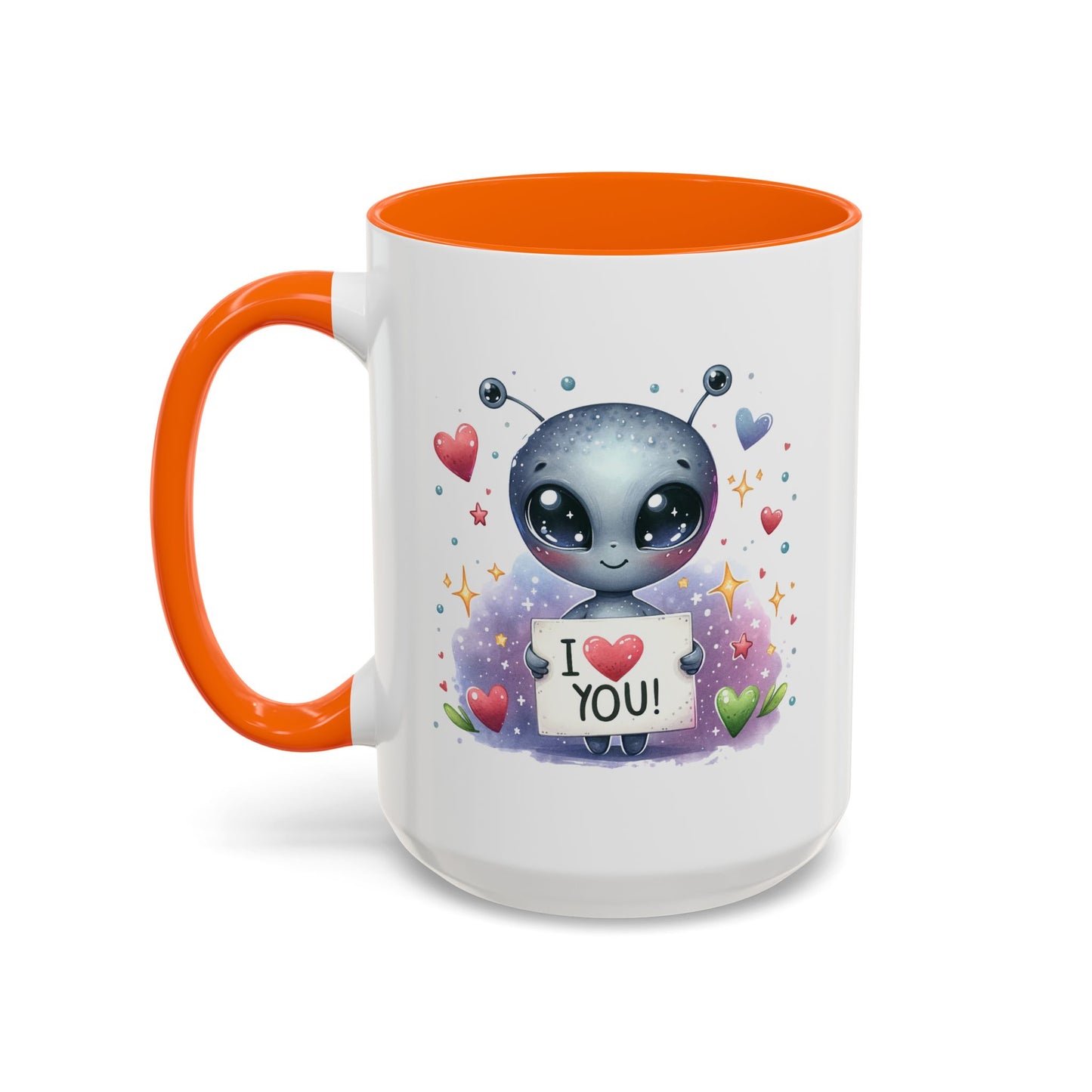 Anniversary Mug - I Love You Alien