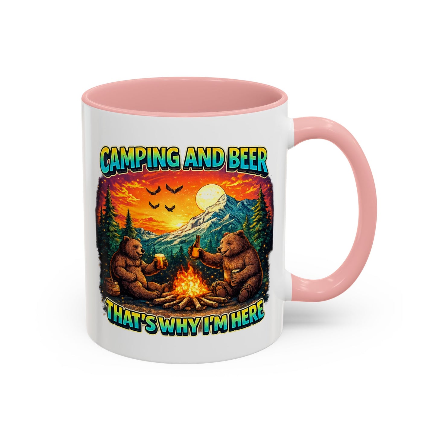 Humor Mug - Camping and Beer
