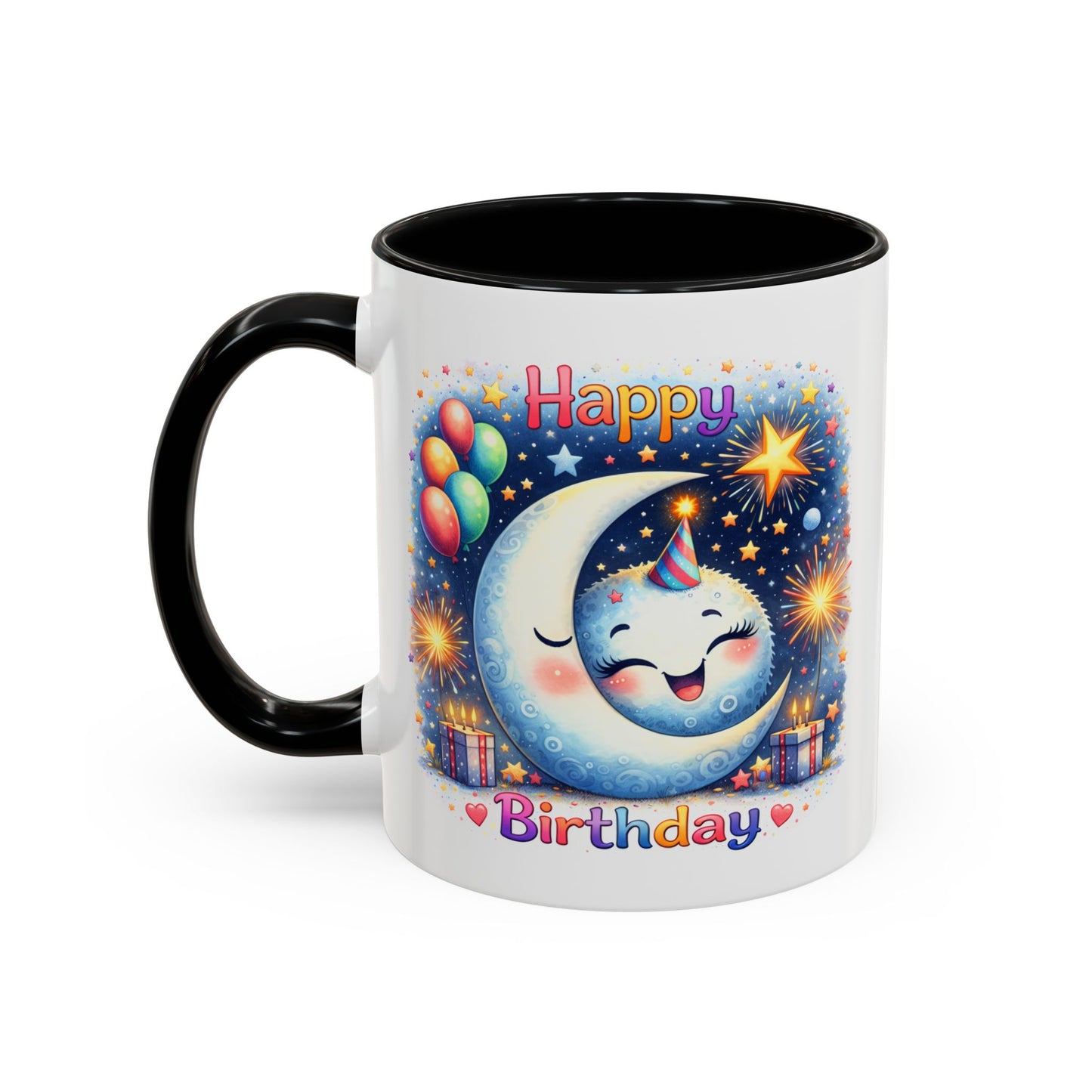 Birthday Mug - Moon and Stars
