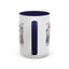 4th of July Mug - Floral America Patriotic
