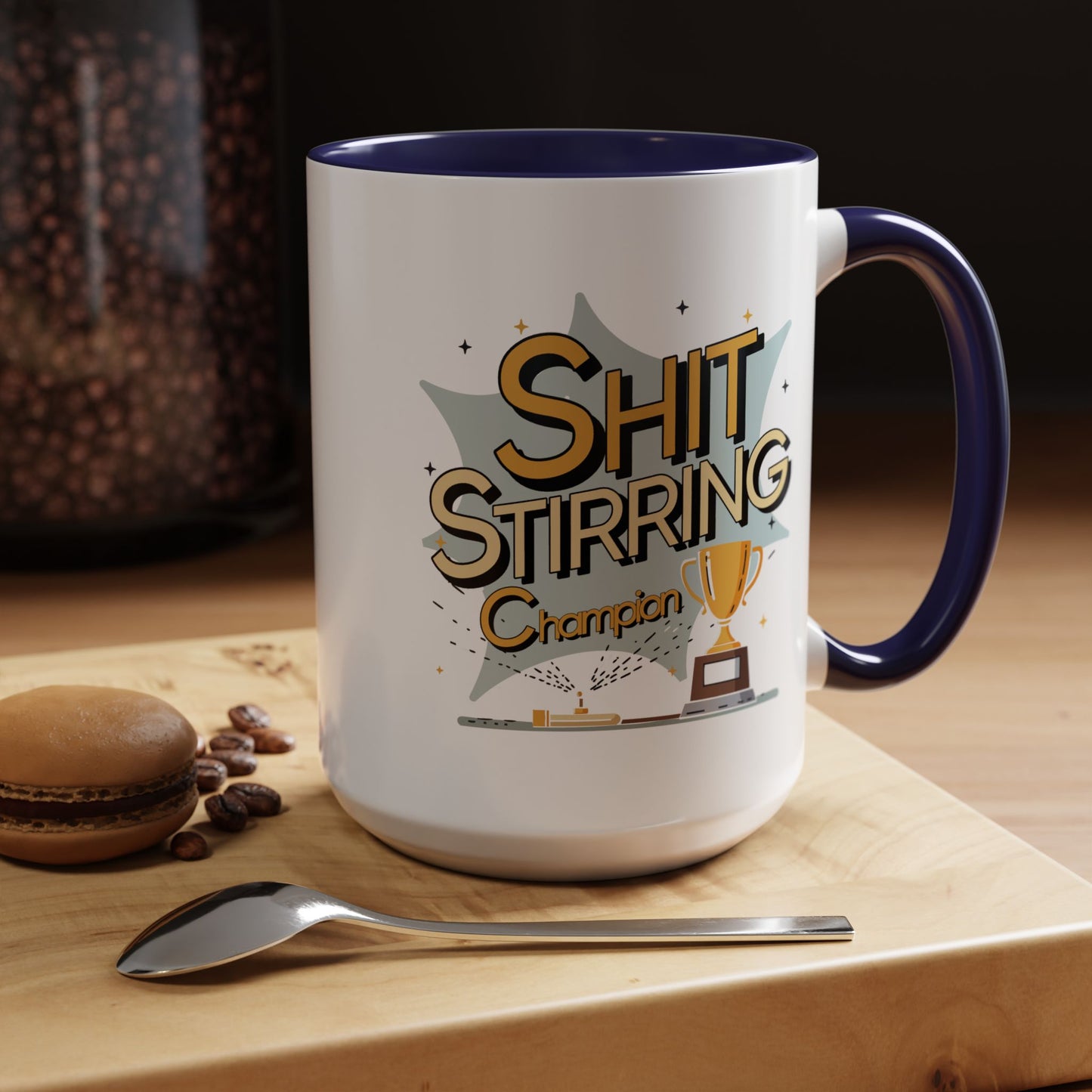 Adult Mug - Shit Stirring Champion