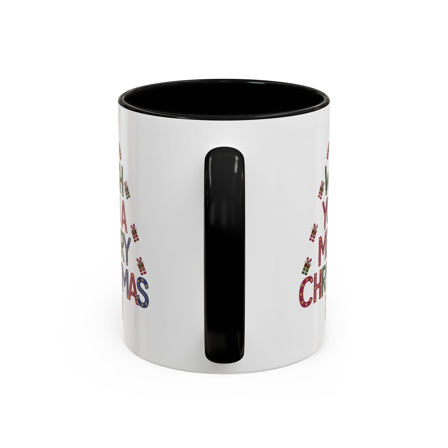 Christmas Mug - I Wish You a Merry Christmas Present Treee