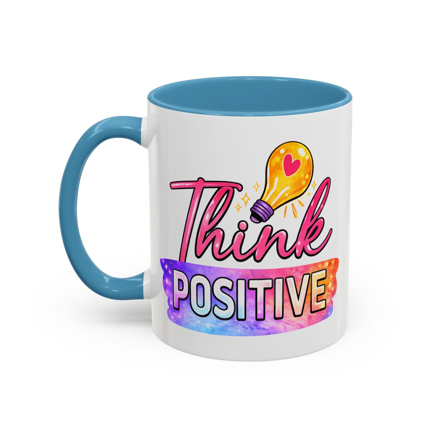 Wellness Mug - Think Positive Lightbulb