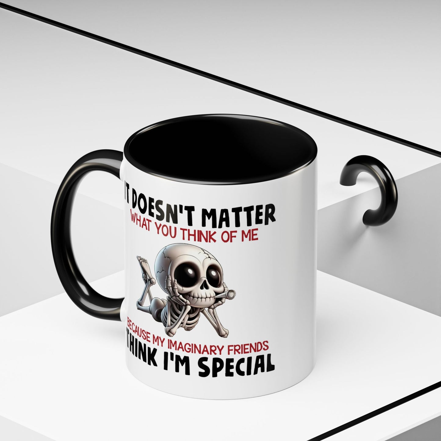Humor Mug - It Doesn't Matter What You Think of Me