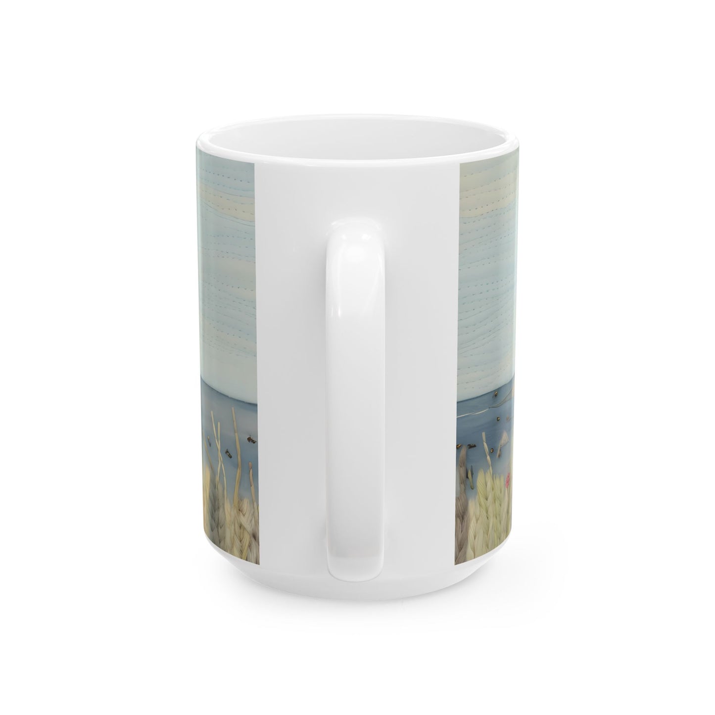 Artistic Mug - Felted Lighthouse 2