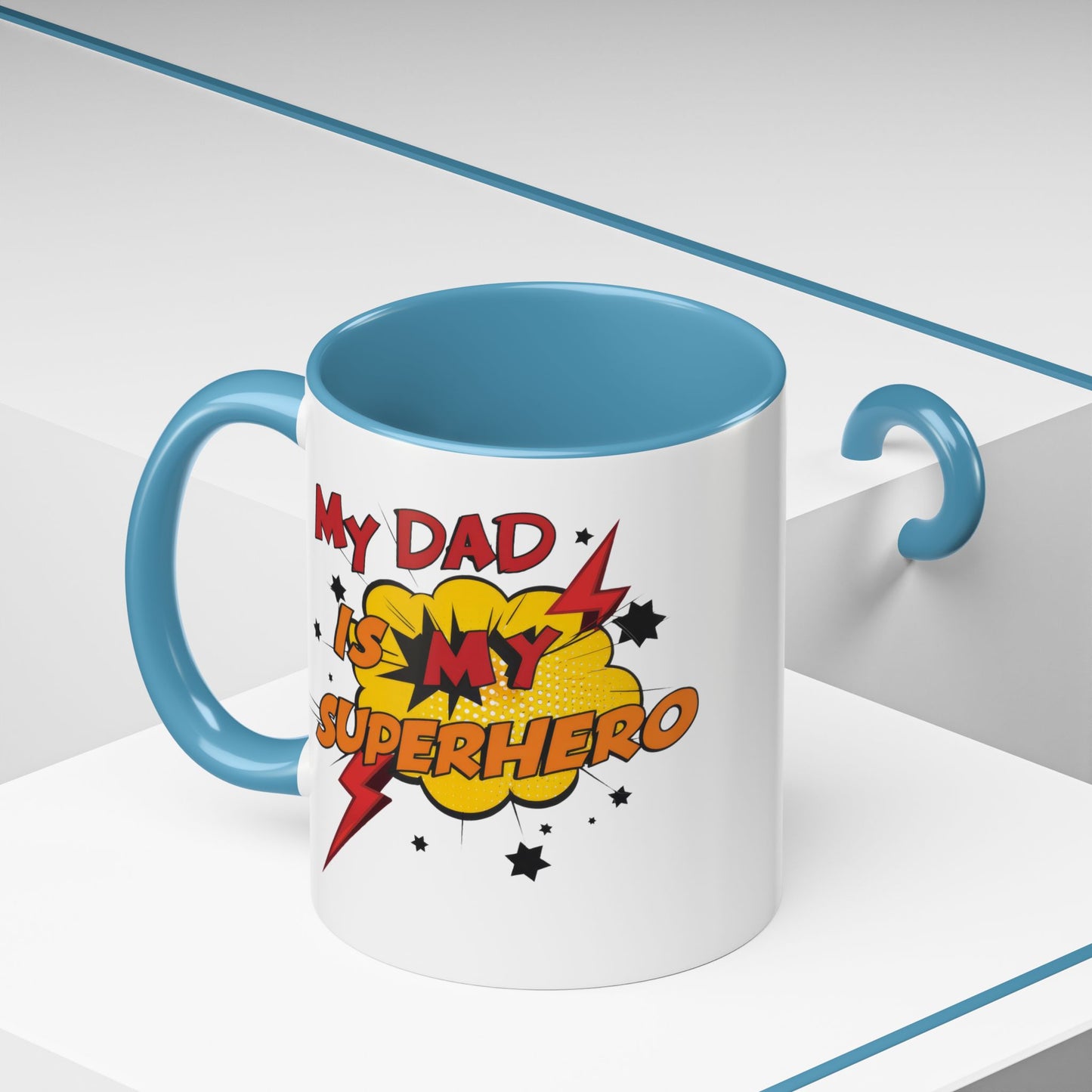 Father's Day Mug - My Dad Superhero