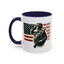 4th of July Mug - Soldier American Flag
