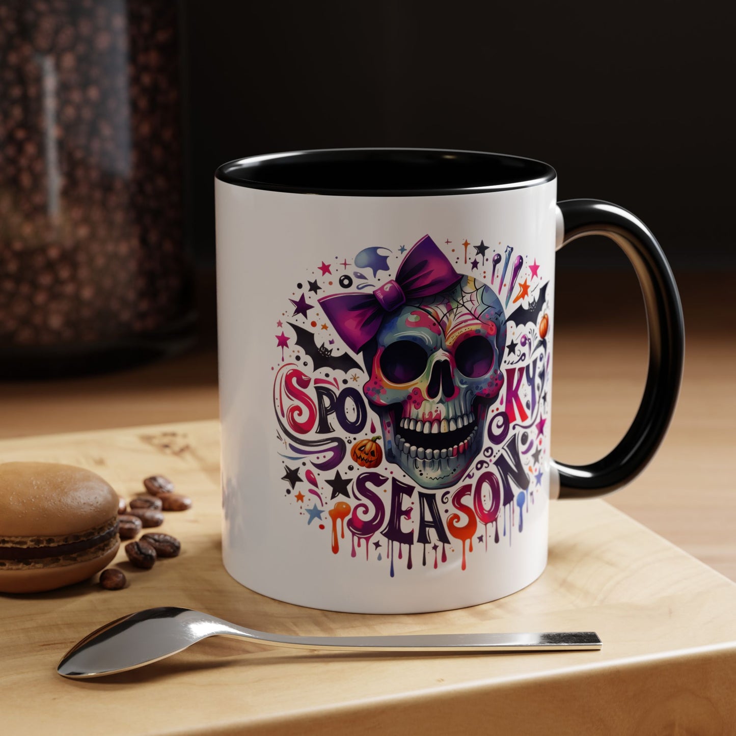 Halloween Mug - Spooky Season Skull