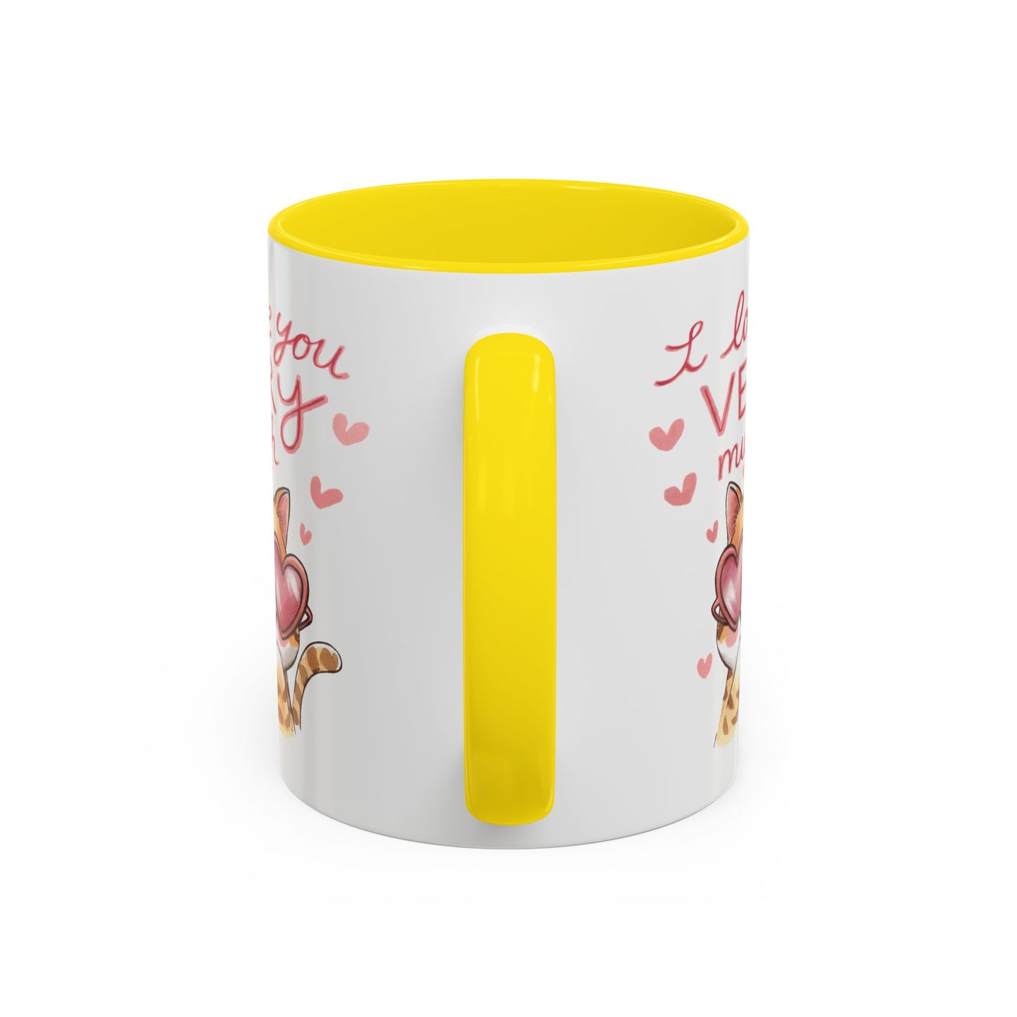 Anniversary Mug - I love You Very Much Cat