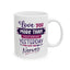 Humor Mug - Love You More Than Yesterday