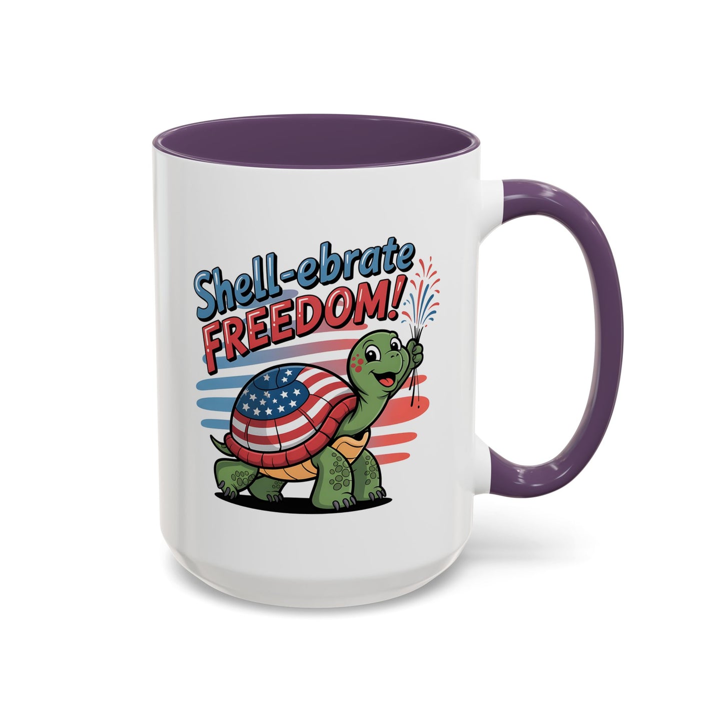 4th of July Mug - Shell-ebrate Freedom