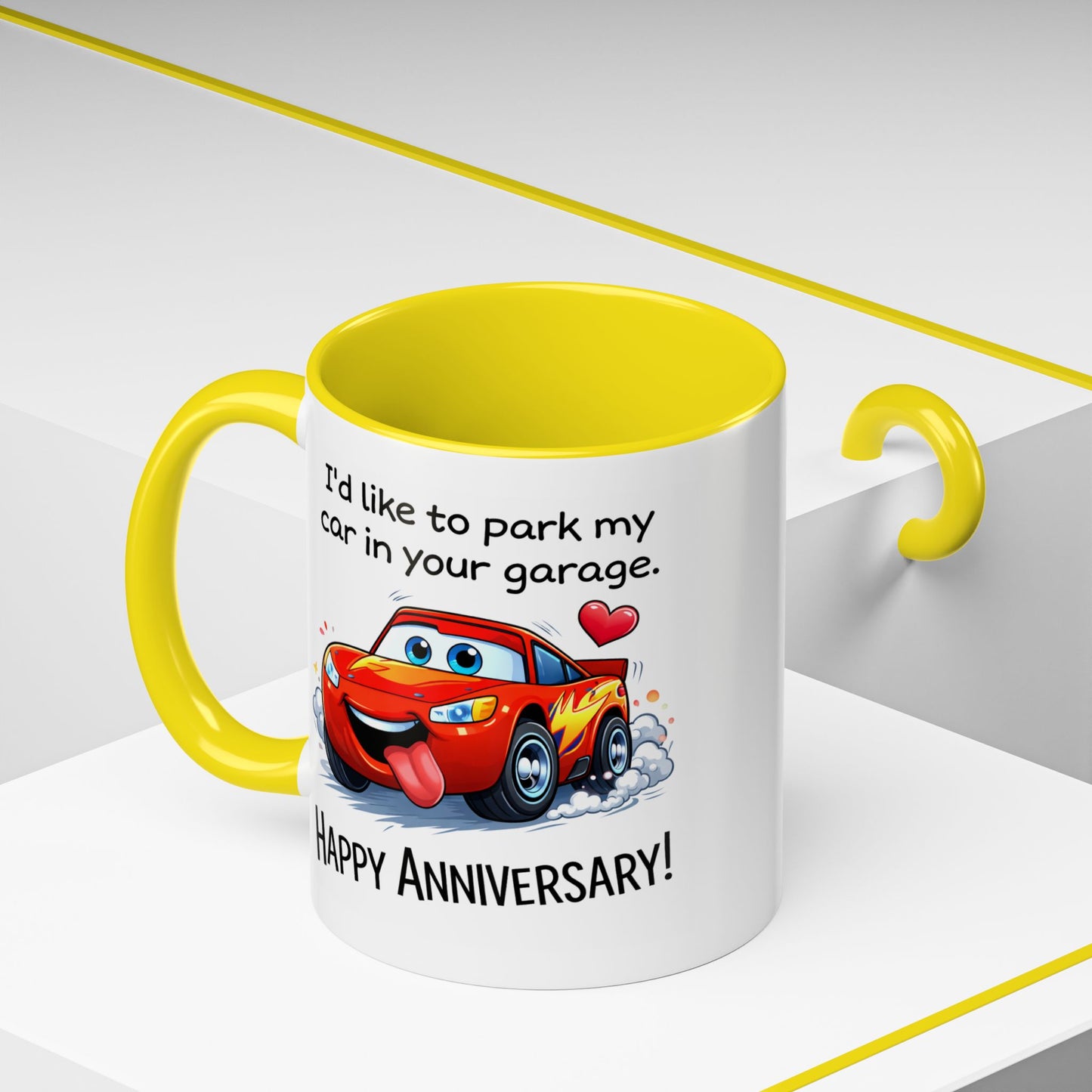 Anniversary Mug - I'd Like To Park