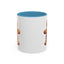 Christmas Mug - Gingerbread Man Green Bow