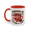 Humor Mug - Running On Caffeine and Chaos