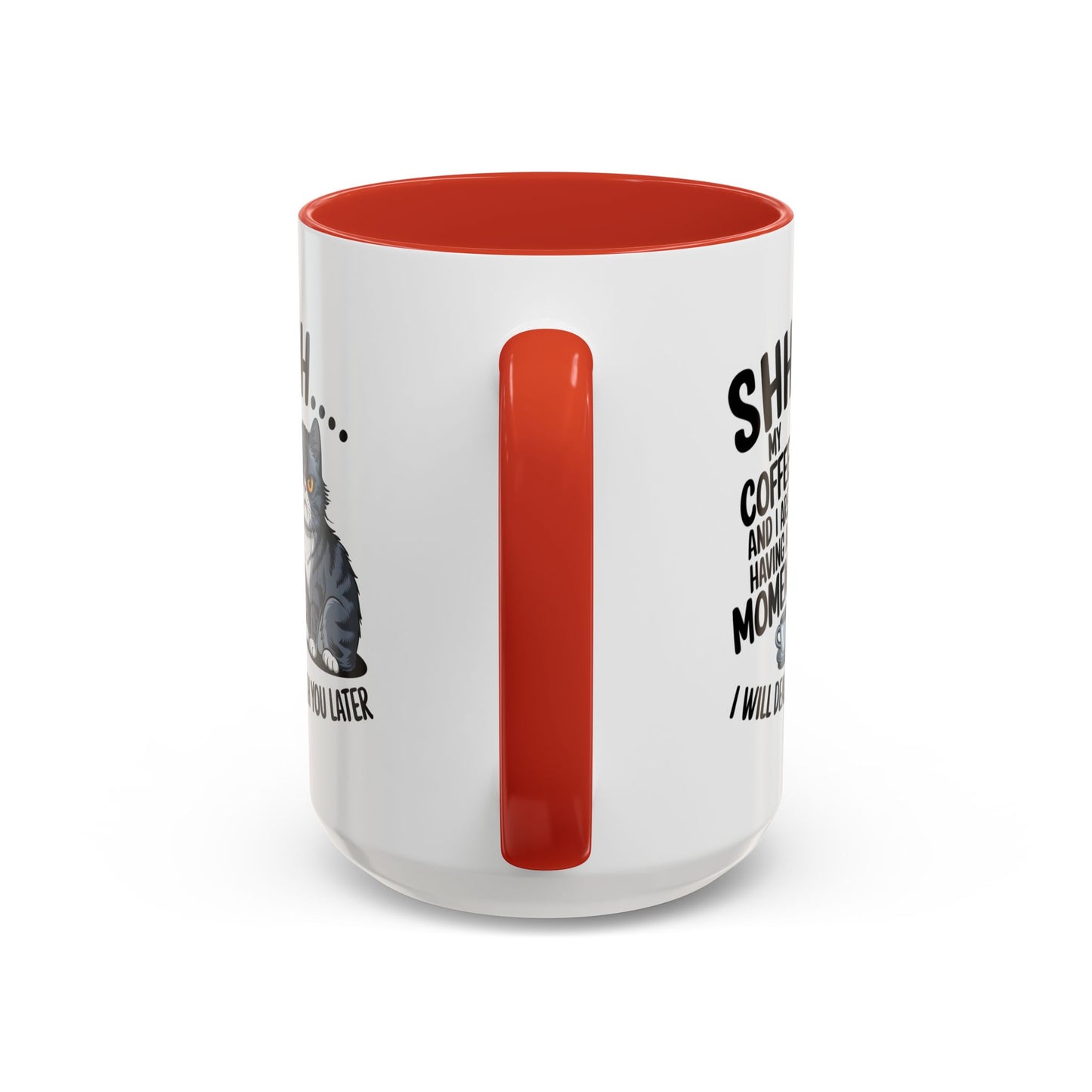 Animal Mug - Shhhh My Coffee and I