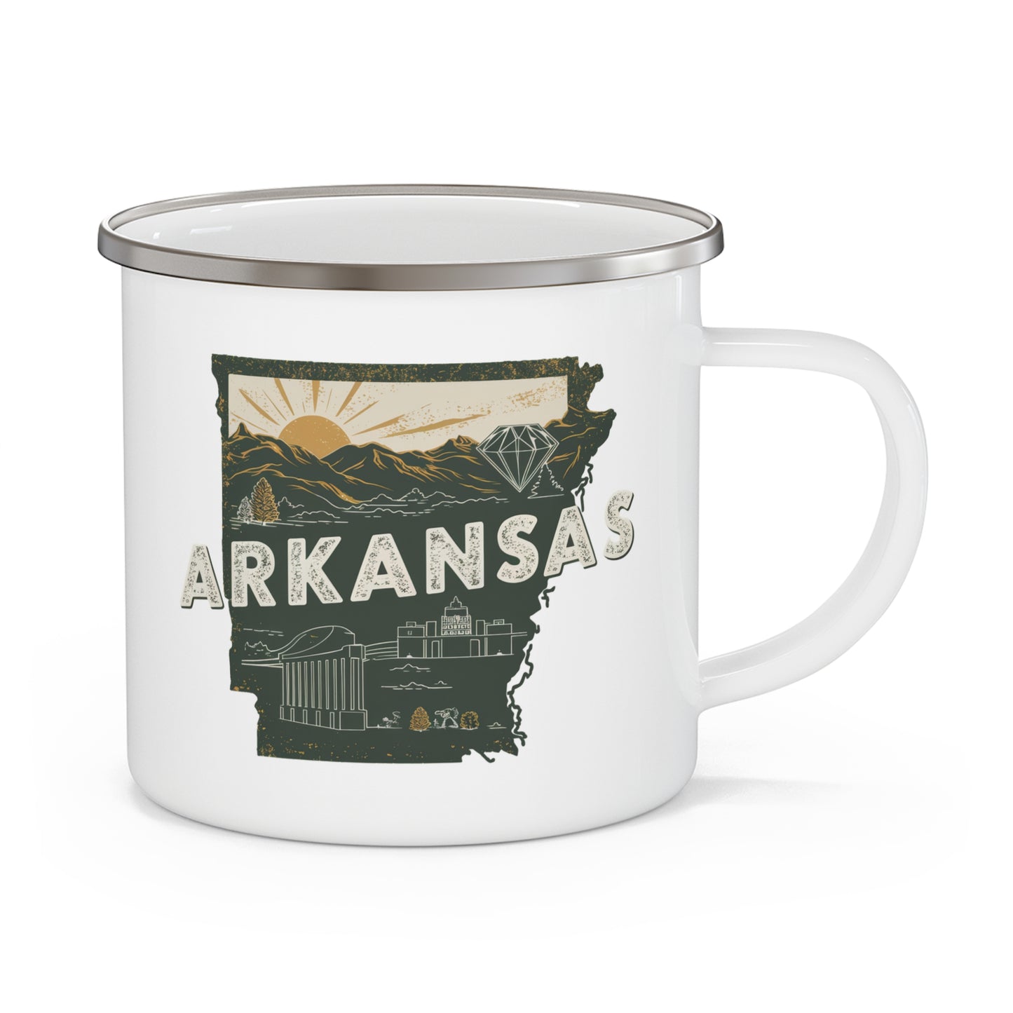 Adventure Mug - Arkansas