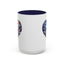4th of July Mug - USA Sparkle Heart