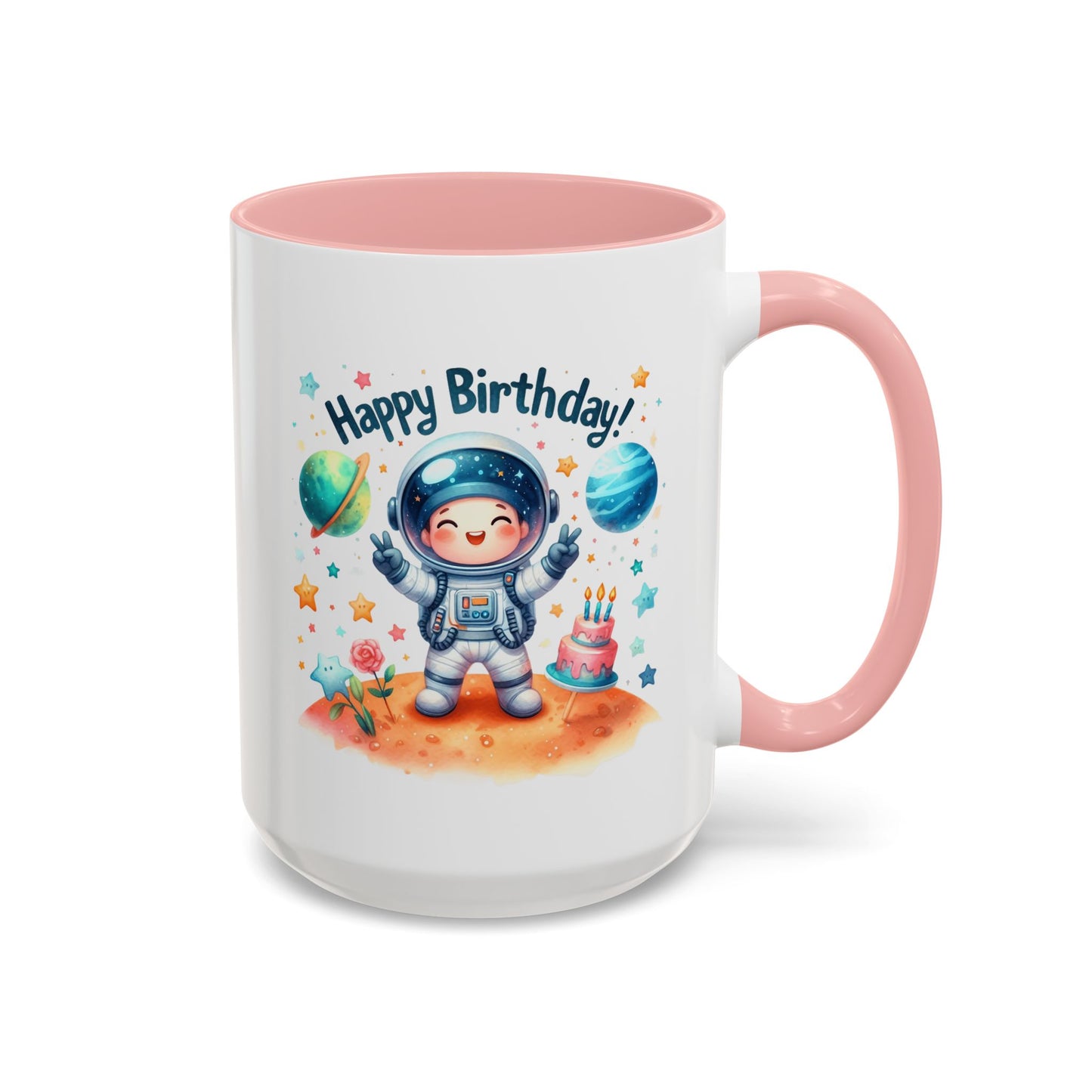Birthday Mug - Happy Birthday Astronaut