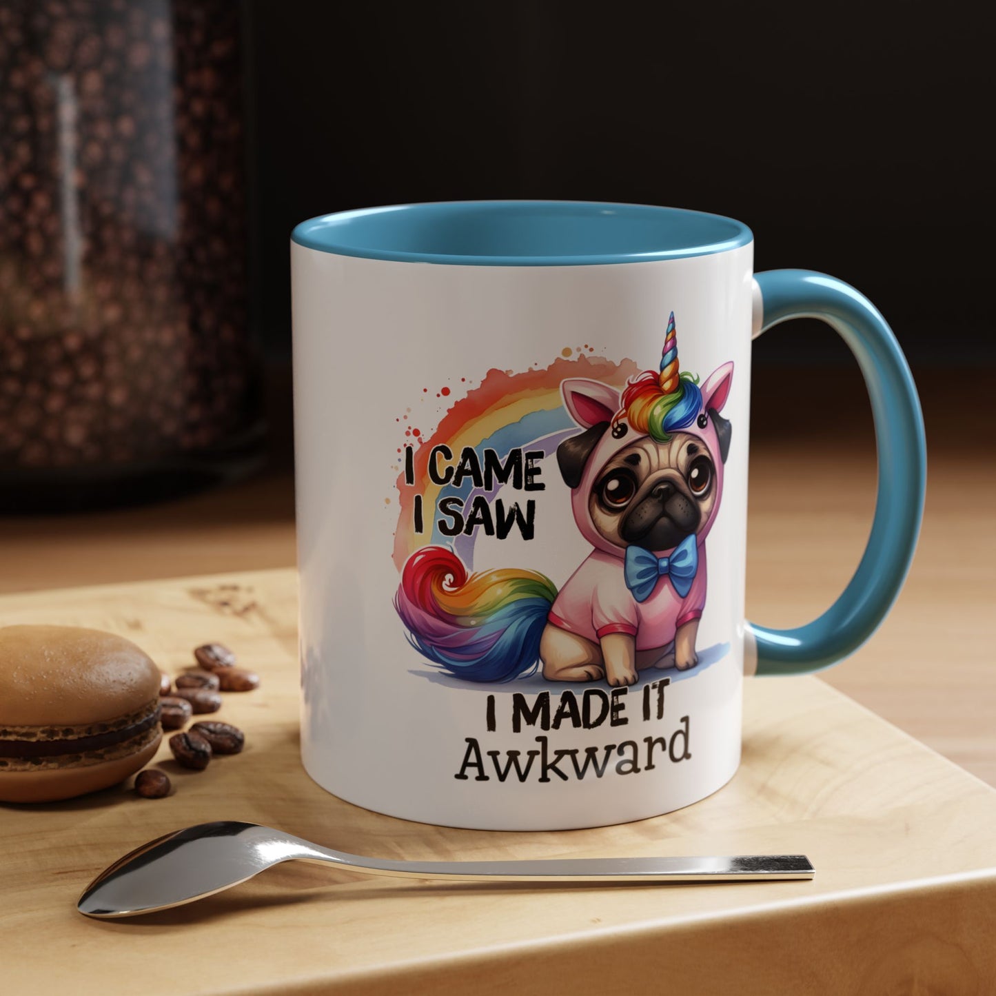 Humor Mug - I Cam I Saw I Made It Awkward