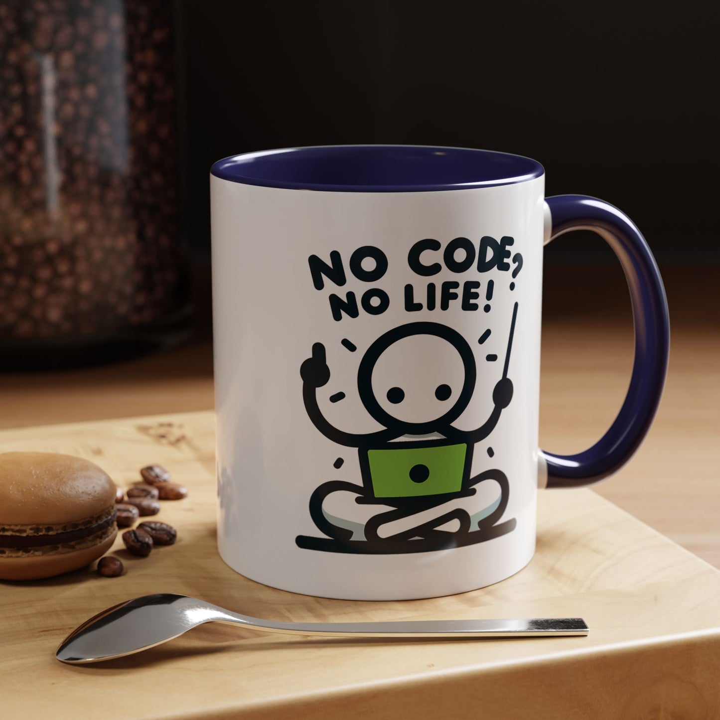 Humor Mug - No Code No Life