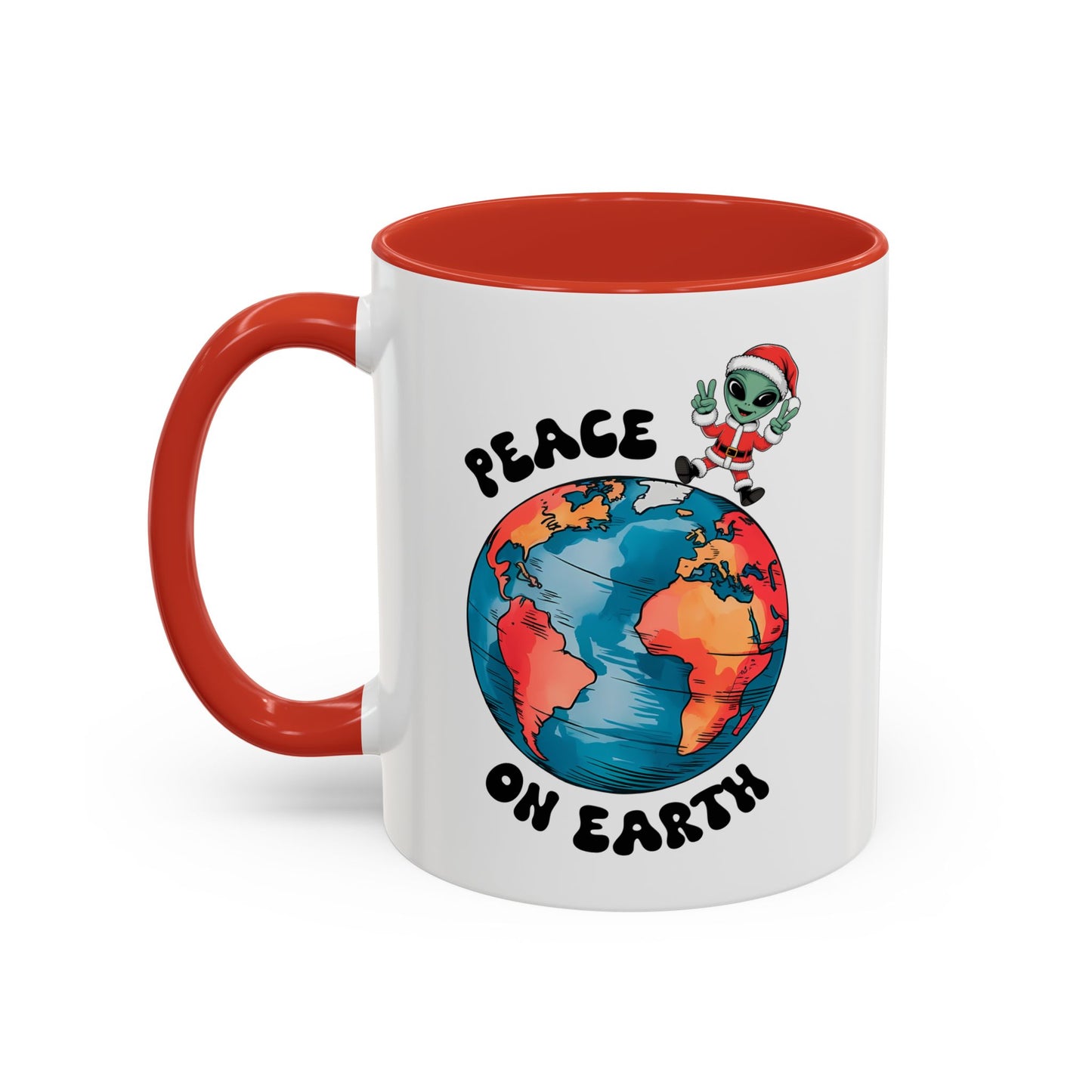 Alien Mug - Peace On Earth