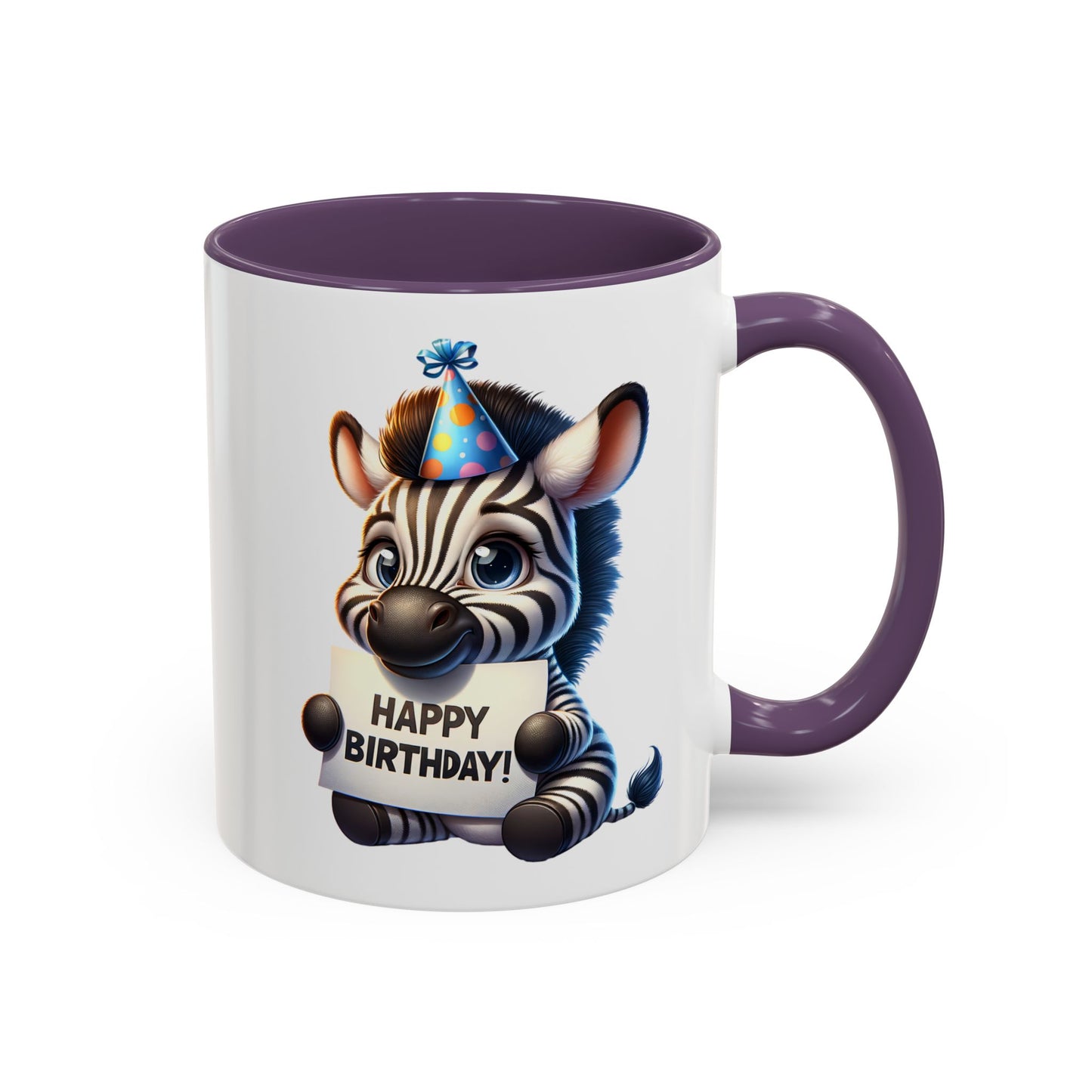 Birthday Mug - Zebra Clipart