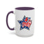 4th of July Mug - 4th of July Star Flag
