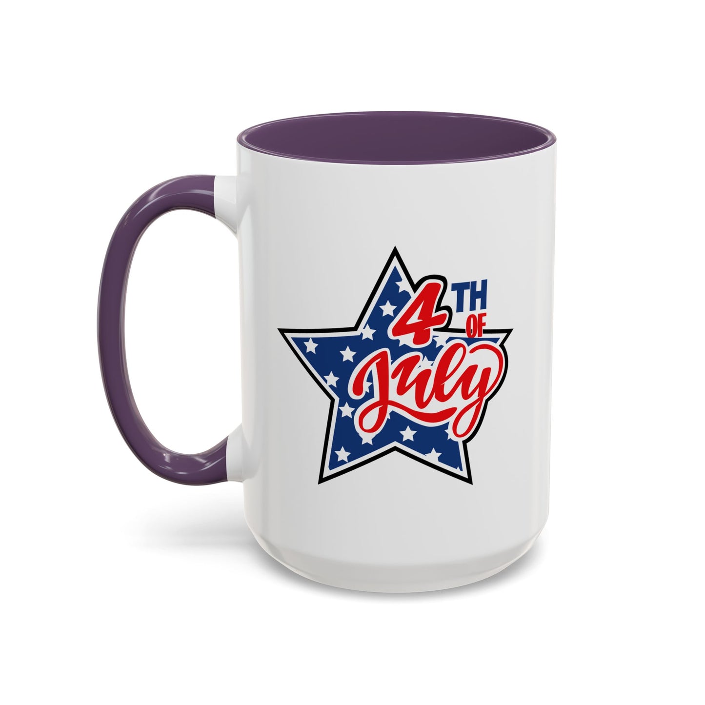 4th of July Mug - 4th of July Star Flag