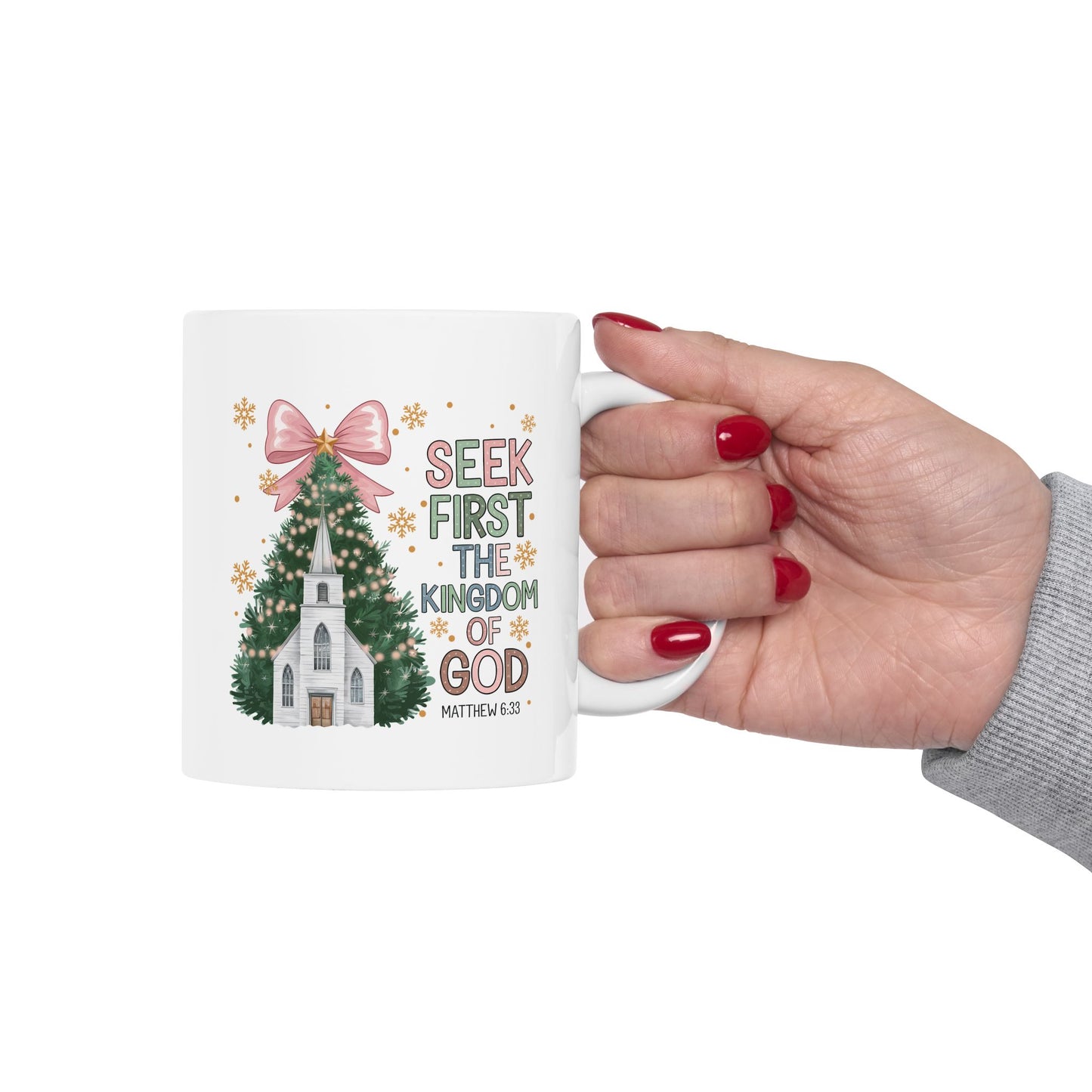 Religious Mug - Seek First
