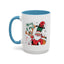 Christmas Mug - Merry Xmas Santa Reindeer