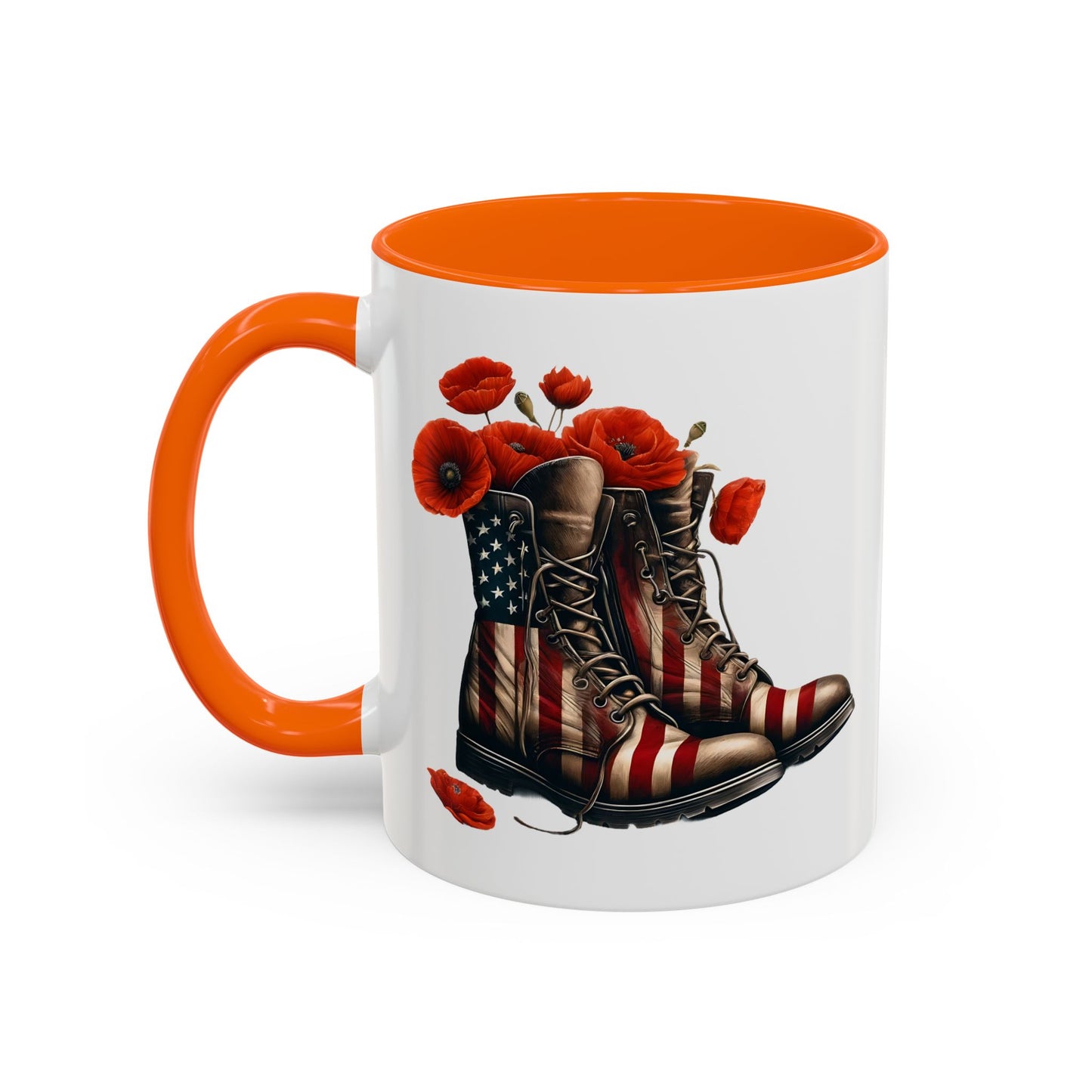4th of July Mug - Fallen Soldier Boots