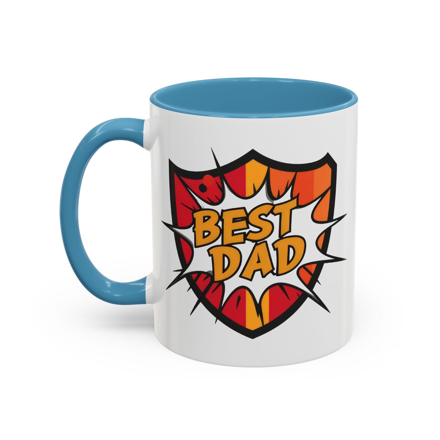 Father's Day Mug - Best Dad Shield