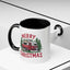 Christmas Mug - Merry Christmas Red & White Camper