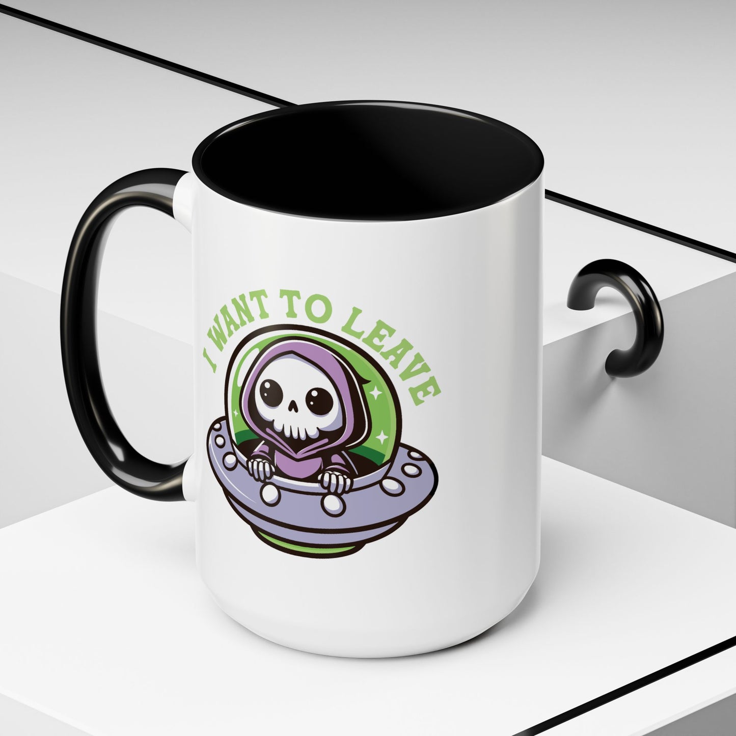 Alien Mug - I Want To Leave