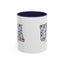 4th of July Mug - USA EST 1776 Floral