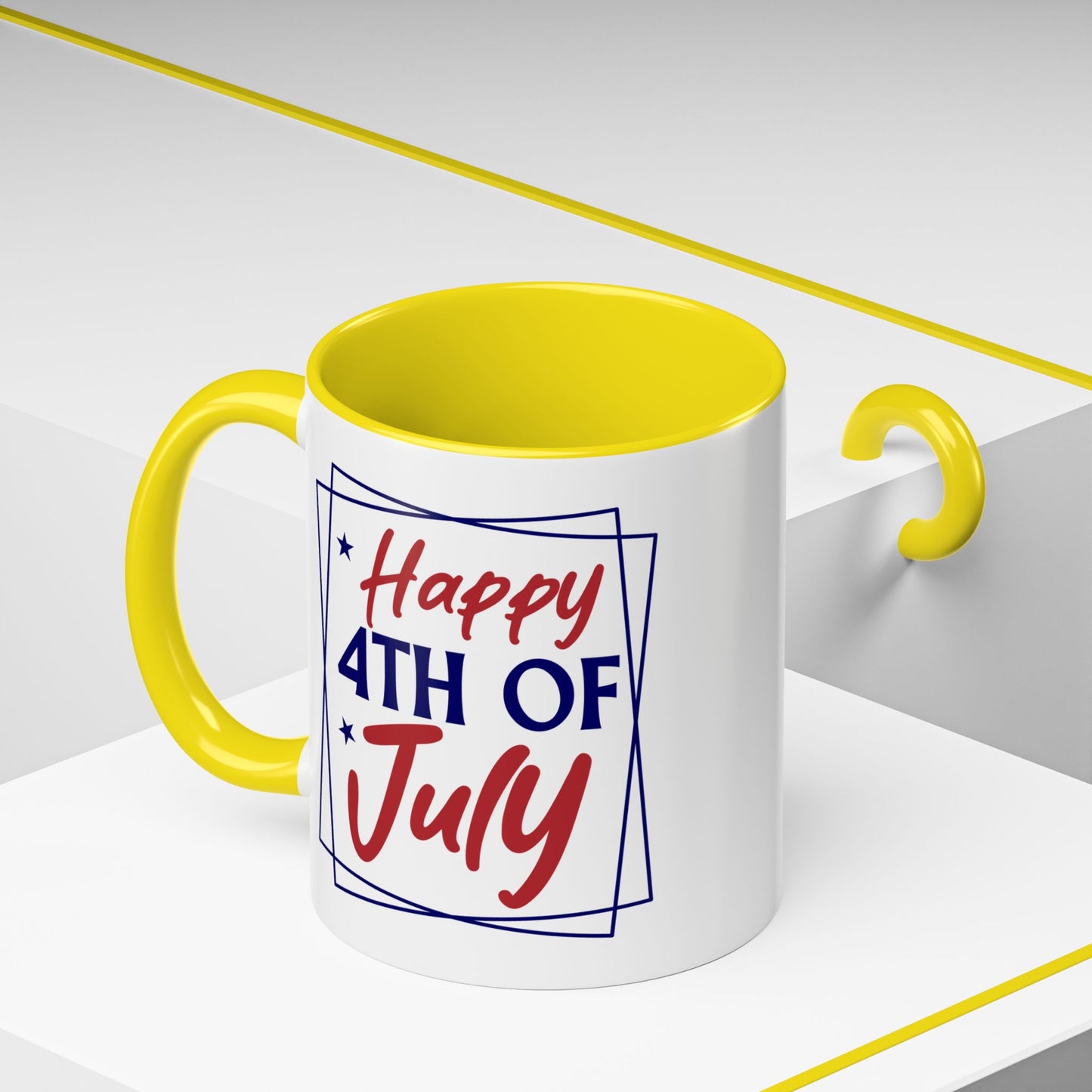 4th of July Mug - Happy Fourth of July Frames