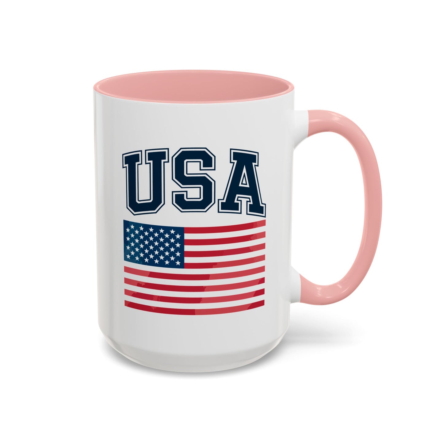 4th of July Mug - USA & Flag