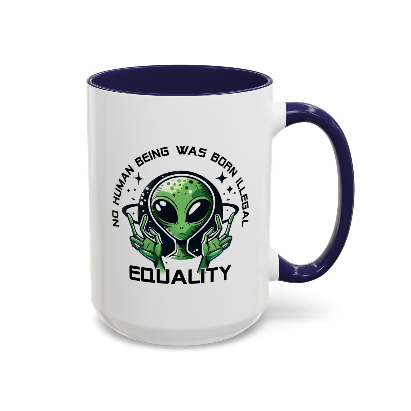 Alien Mug - No Human Being