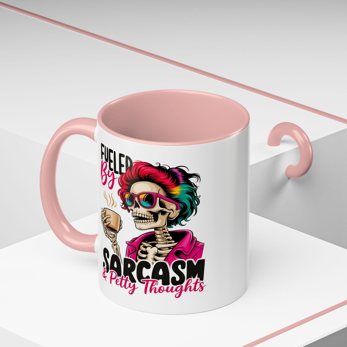 Humor Mug - Fueled by Sarcasm & Petty Thoughts