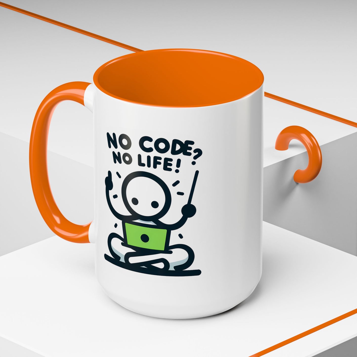 Humor Mug - No Code No Life