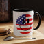 4th of July Mug - America Smiley Face