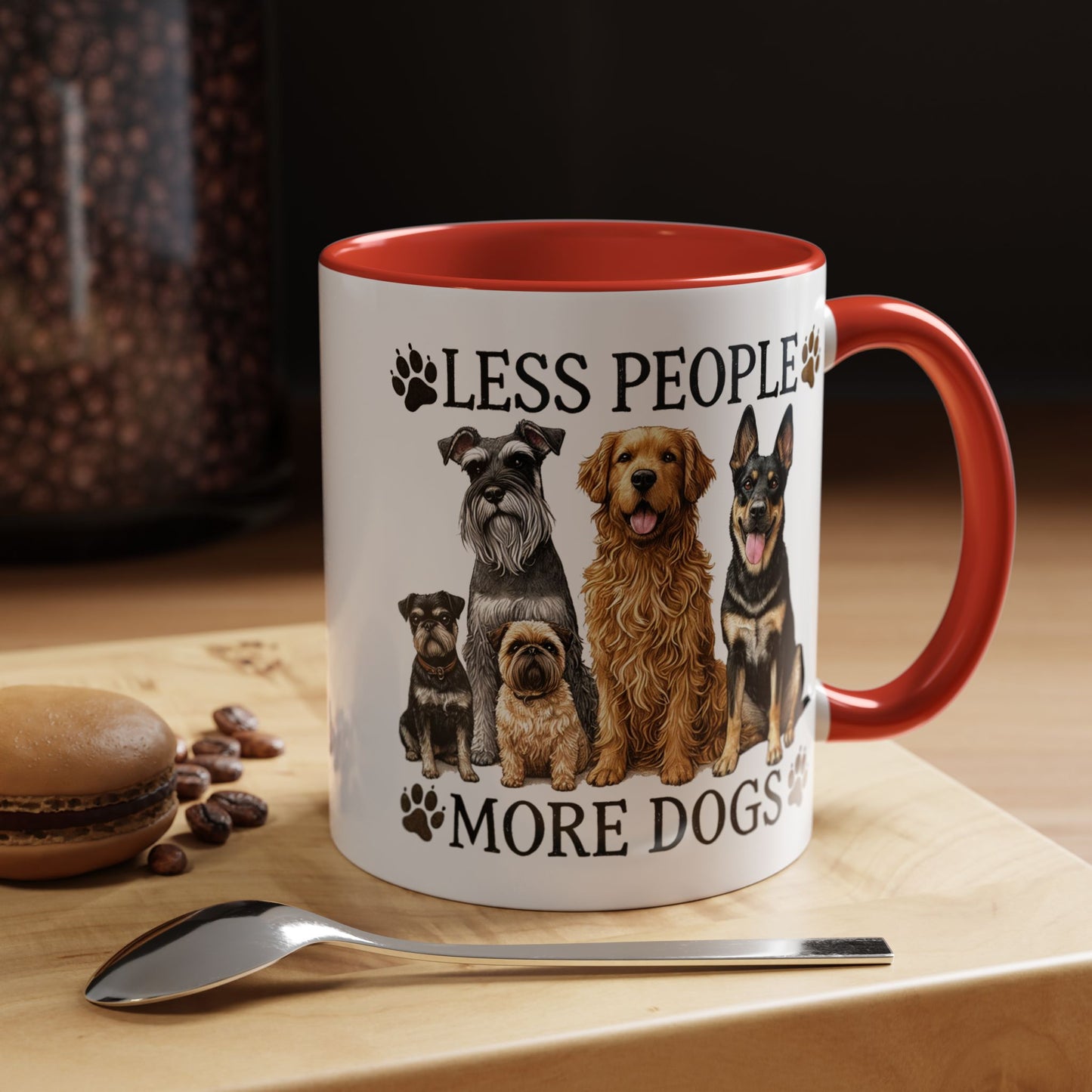 Animal Mug - Less People More Dogs