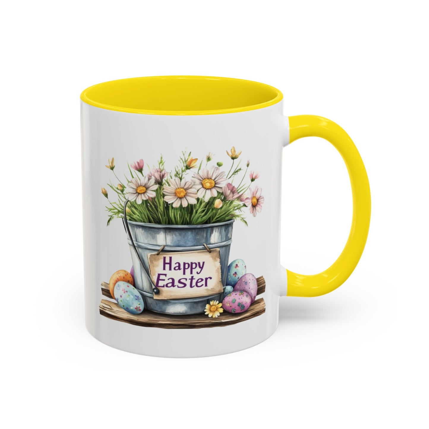Easter Mug - Flower Bucket