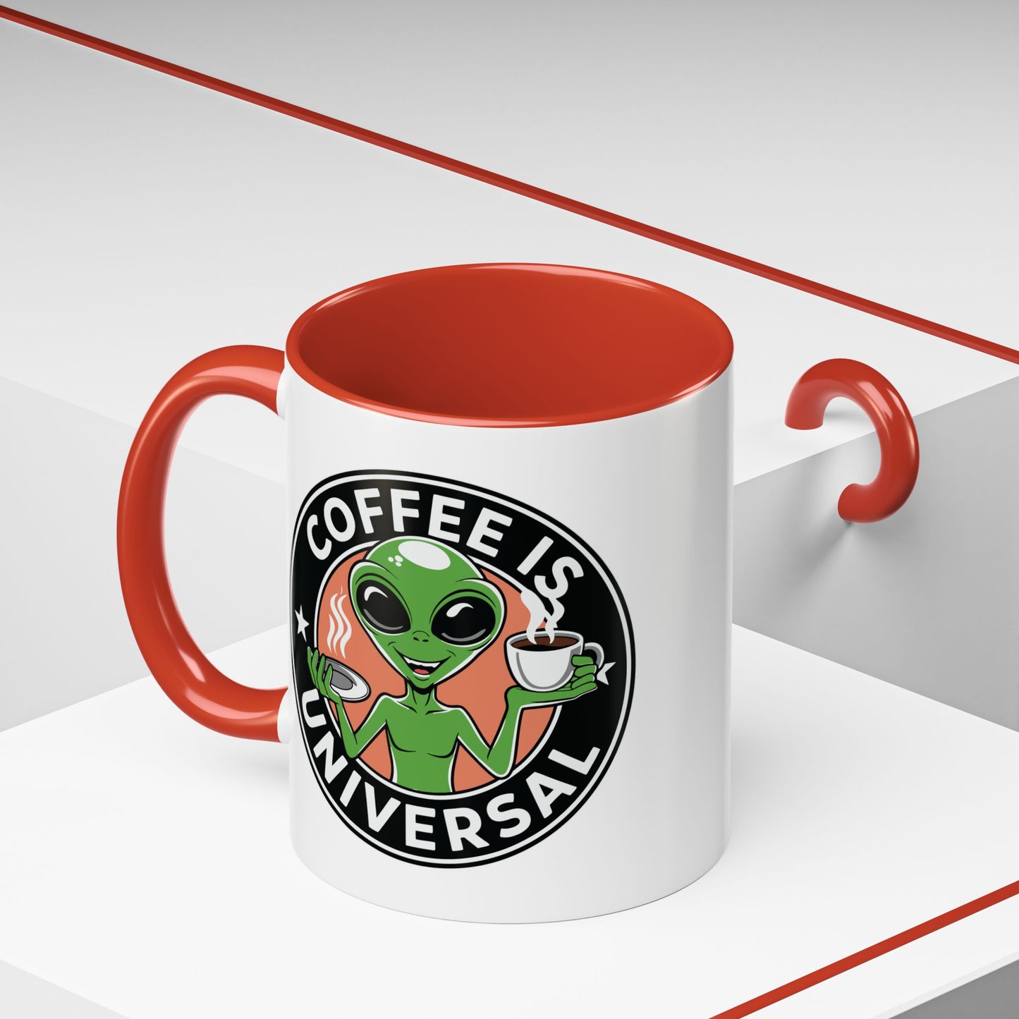 Alien Mug - Coffee Is Universal