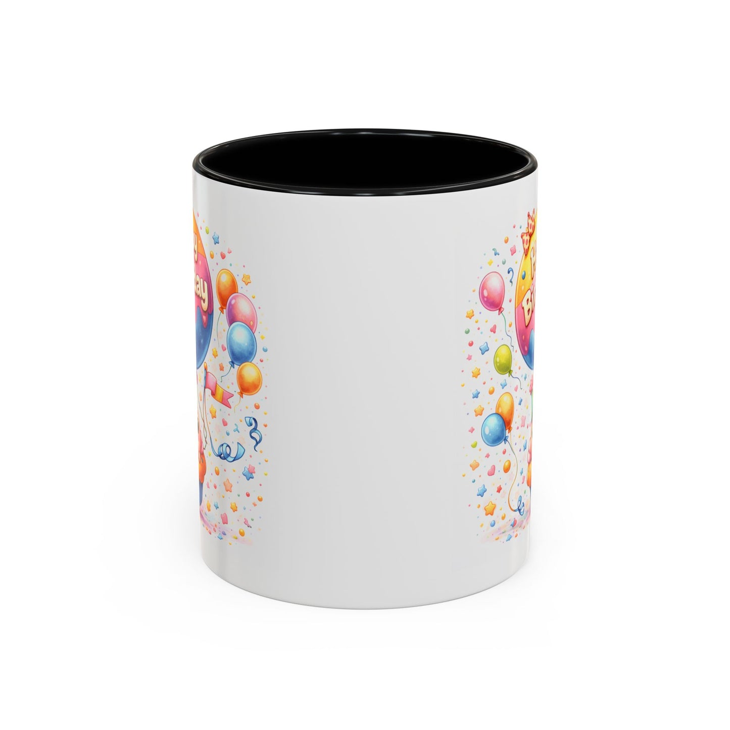 Birthday Mug - Cupcake Balloon